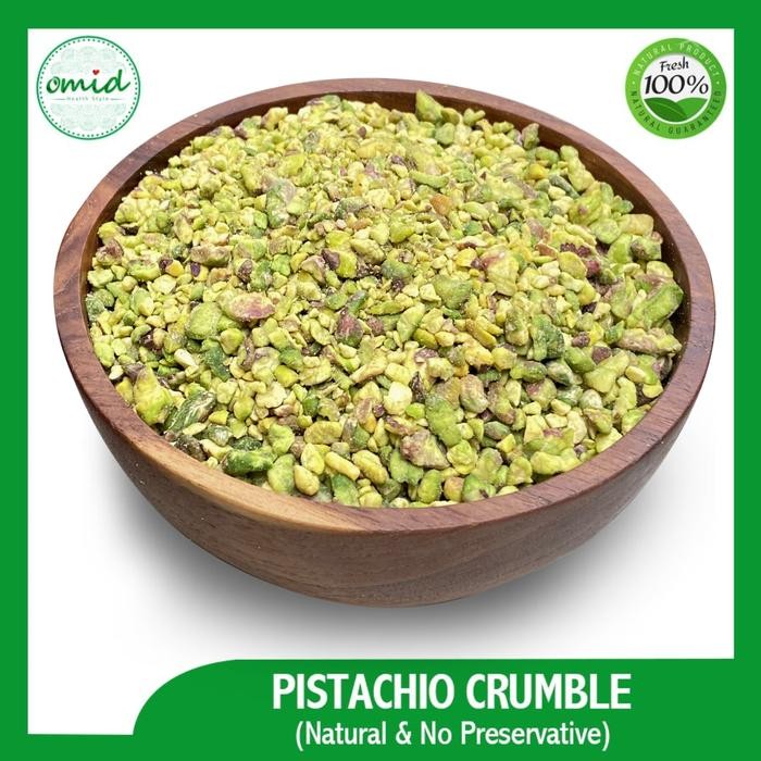 

JTTOP" 250GR - PISTACHIO CRUMBLE PECAHAN PISTACHIO PISTACHIO HALUS
