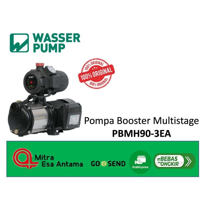 Paling Berkualitas Pompa Air Booster / Pendorong Multistage Wasser Pbmh90-3Ea / Otomatis