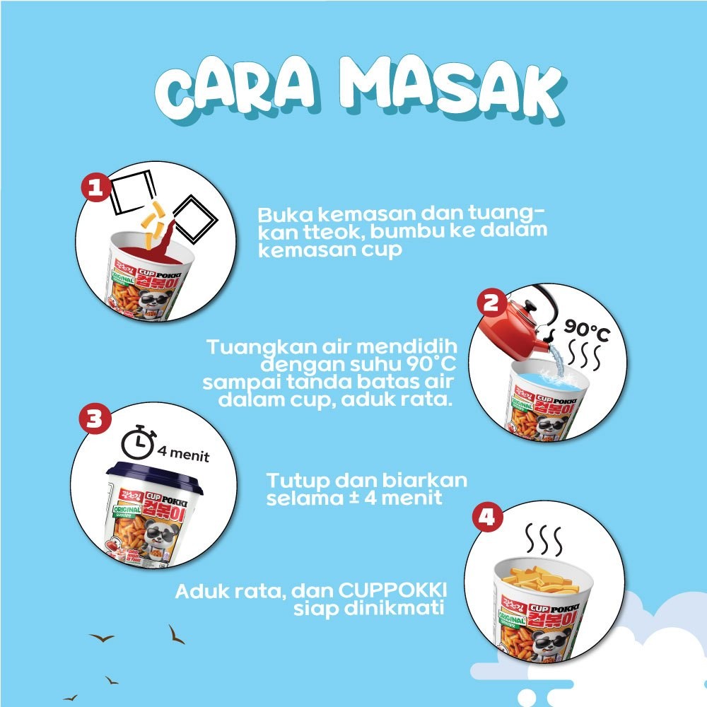 

Restokobar Cup Tokpokki 130 Gram / Tteokpokki Cup / Korean Snack / Tokpokki Siap Makan / Tokpokki