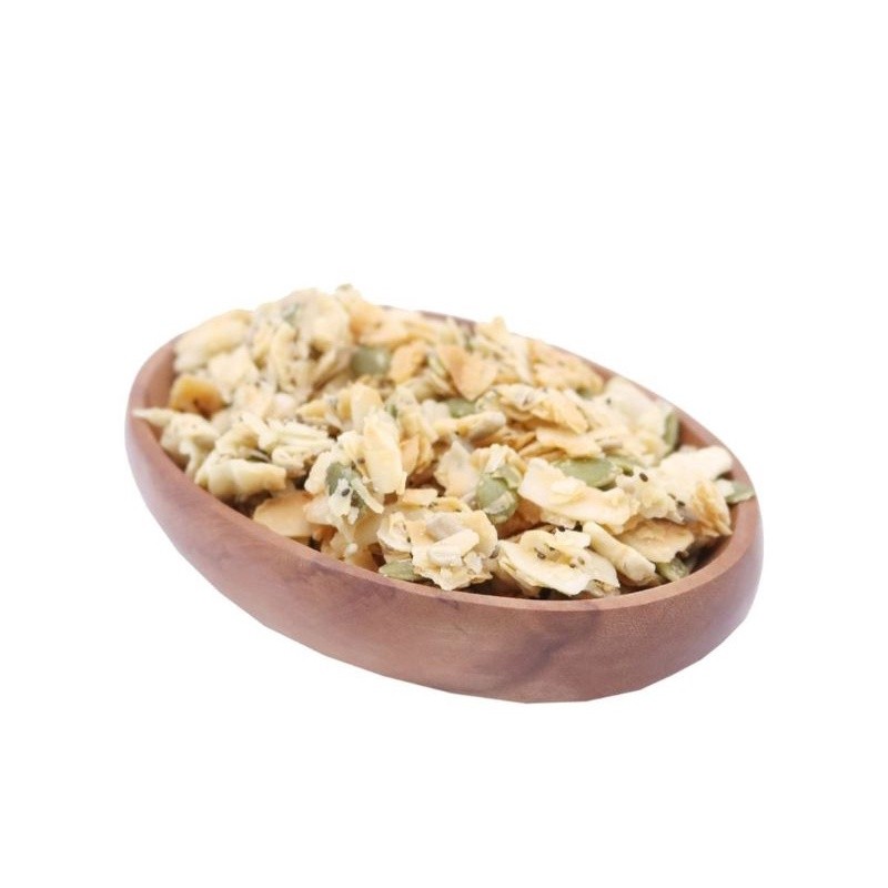

Restokobar Granola Creation Coconut Clusters 100 Gram - Ginal Mix