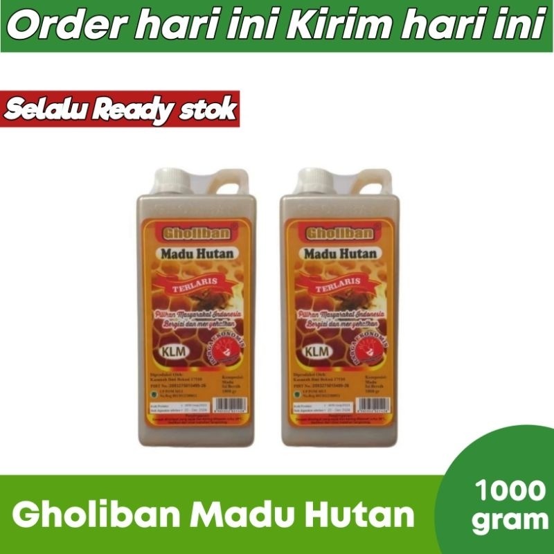 

Restokobar Madu Gholiban 1Kg Ginal Kalimantan Bpom