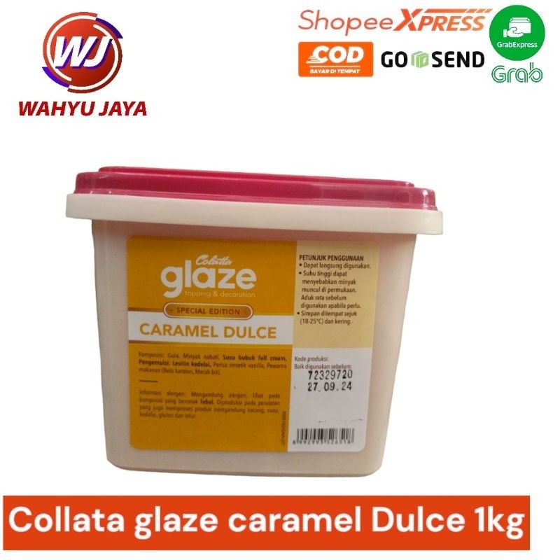 

Omahjajanan Collata Glaze Caramel Dulce 1Kg
