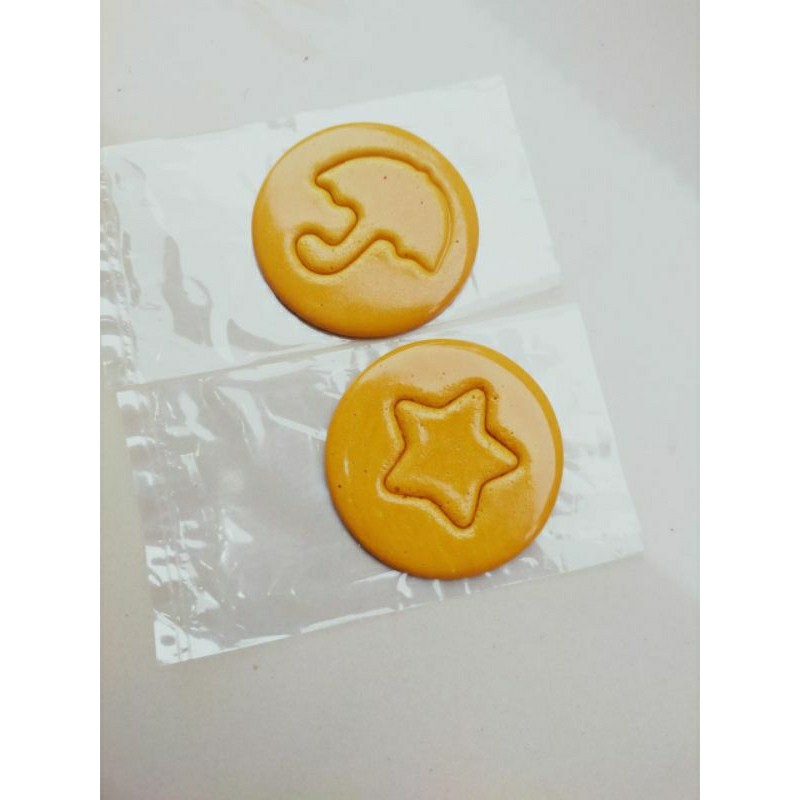 

Omahjajanan Dalgona Candy Permen Squid Game Viral Ukuran 7Cm 1 Pak Isi 10 Pcs