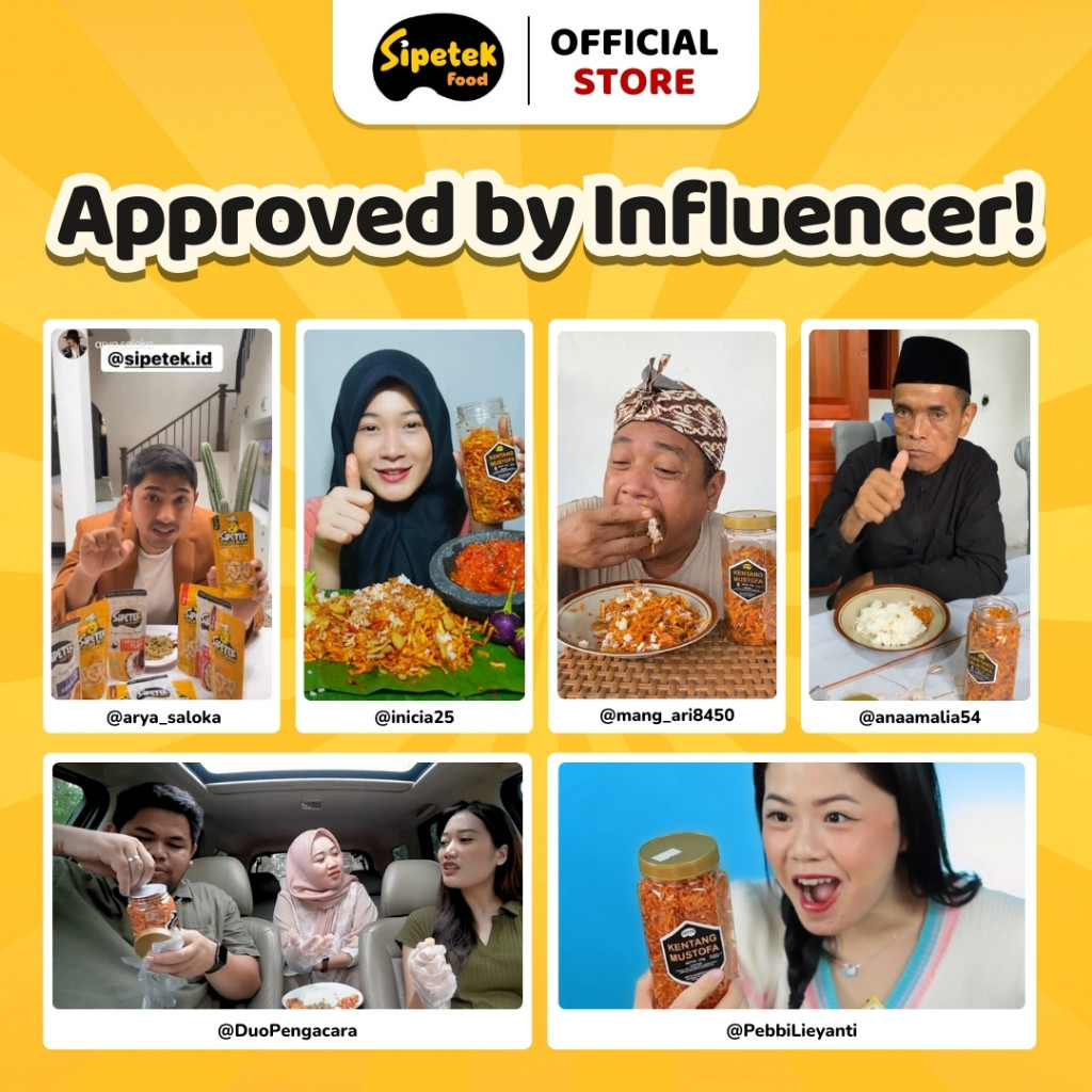 

Omahjajanan Sipetek - [Spesial] Kentang Mustofa Toples 170Gr Pedas Manis Gurih Kriuk