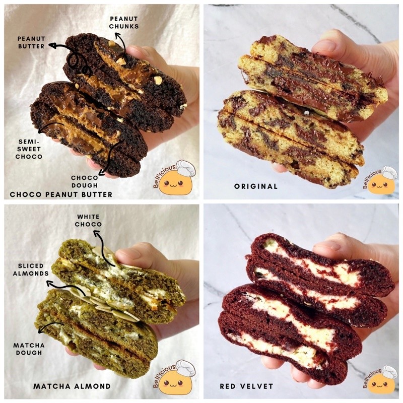 

Sega Tungtung Soft Baked Cookies 6 Pcs Bellycious Premium