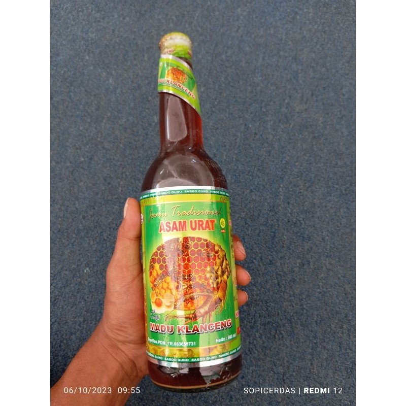 

Sega Tungtung Jamu Asam Urat Madu Klanceng