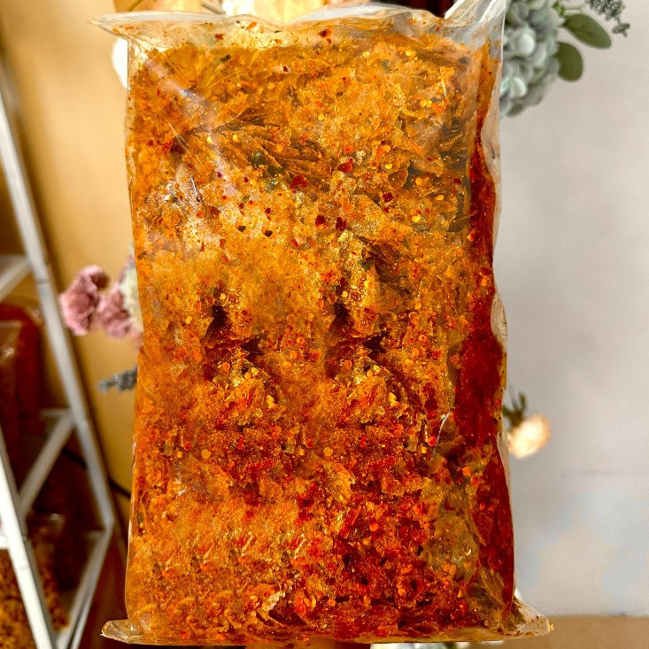 

Eumsig Keripik Kaca Pedas Daun Jeruk 500Gr / Keripik Kaca Original 500Gr / Keripik Kaca / Kripik