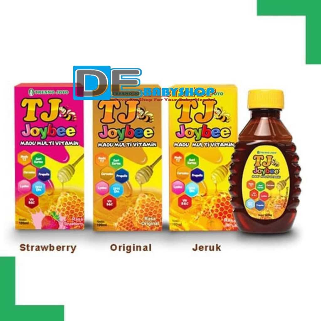 

Sega Tungtung Madu Tj Joybee Madu Multivitamin 100Ml Original Jeruk Strawberry Tresno Joyo