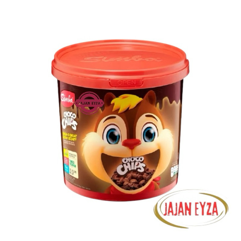 

Sega Tungtung Simba Choco Chips Jar - 220 Gr