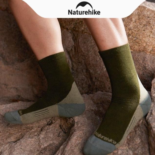 HARGA PROMO KAOS KAKI NATUREHIKE COOLMAX QUICK DRY ATHLETIC SOCKS KAOS KAKI OLAHRAGA ASZ