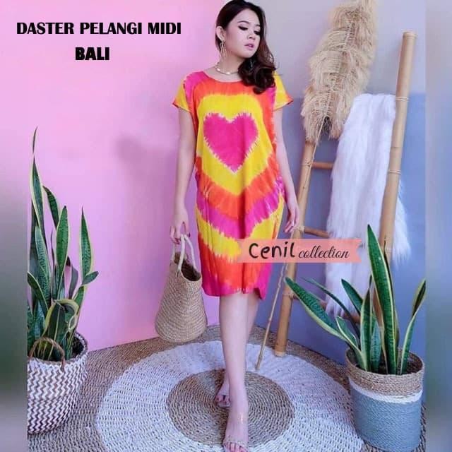 DASTER BALI / DRESS BALI / DASTER PELANGI MIDI BALI