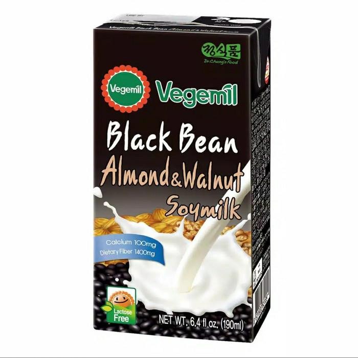 

Promo Terbatas Vegemil Black Bean Almond & Walnut Soymilk Tetrapak 190Ml Dus @16Pc Aman