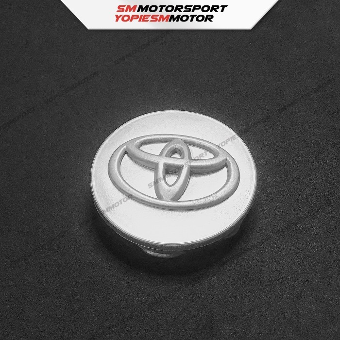 Dop Velg Roda As Tengah Toyota Avanza Silver 5,8 Cm