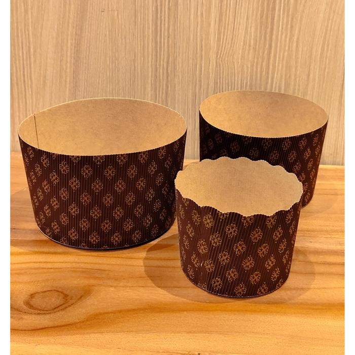 

Panettone Italian Bread Cup Panettone Plain Base Series / Mold / Kertas Cetakan Kue Panettone