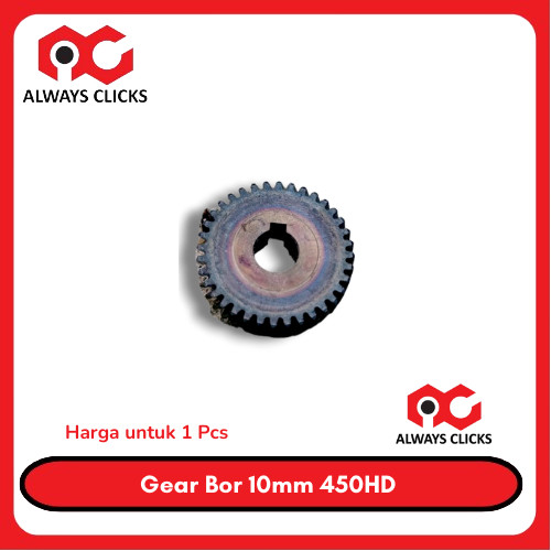 NEWW Gear Mesin Bor Helical 10mm 450HD NRT PRO Gigi Nanas 10 mm 450 HD
