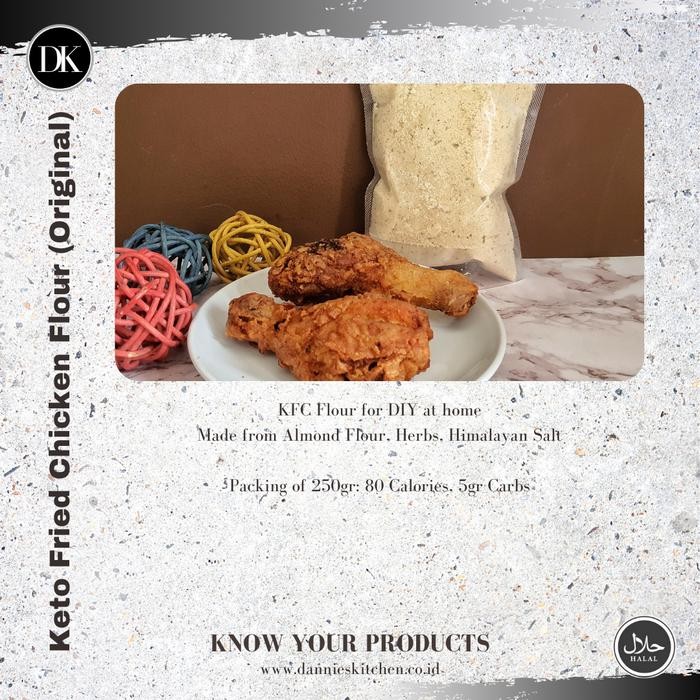 

Terlaris Low Carb Fried Chicken Flour Original