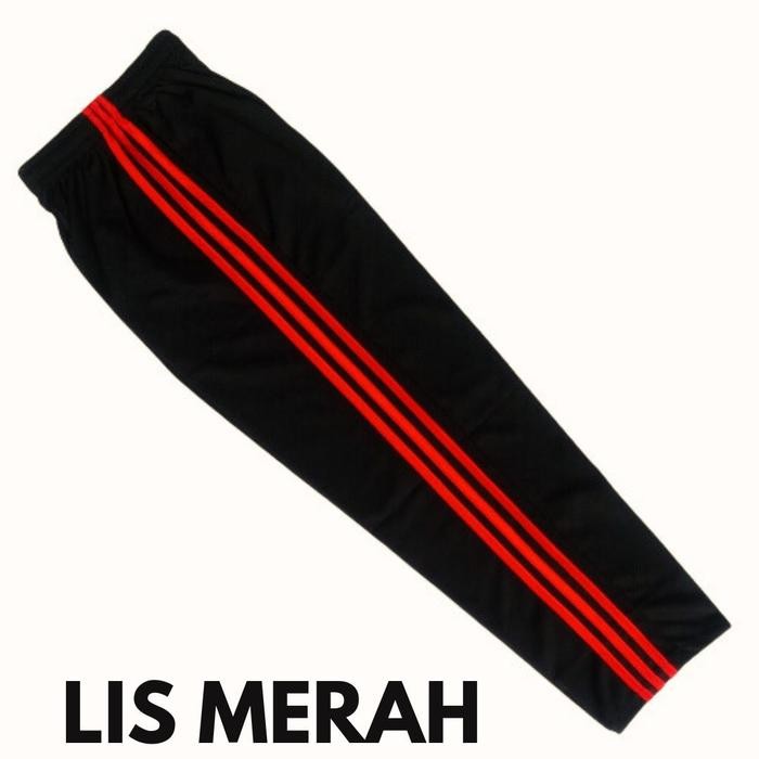 PREMIUM Celana Training Panjang Olahraga Anak Tanggung SD Warna Hitam
