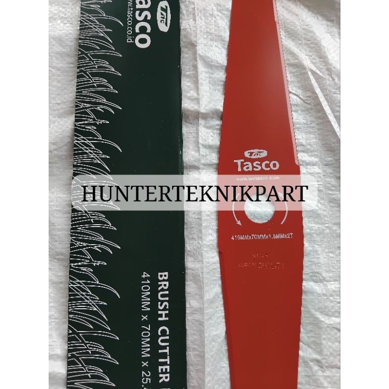 [SIAP KIRIM] Blade/Pisau Potong Rumput Tasco 2T Wide 410mm 41cm Pisau Panjang 410x70 Tasco