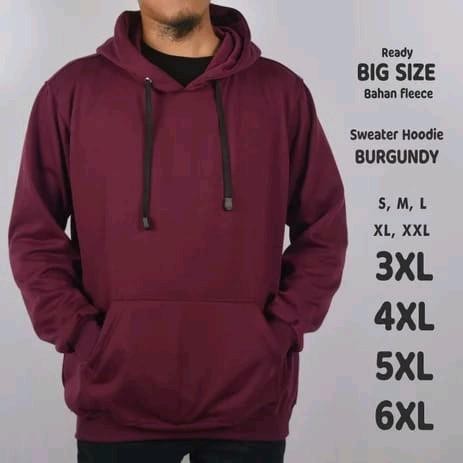PREMIUM jacket sweater jumbo hoodie polos pria wanita size L XL XXL 3XL 4XL 5XL Sweater Fleece