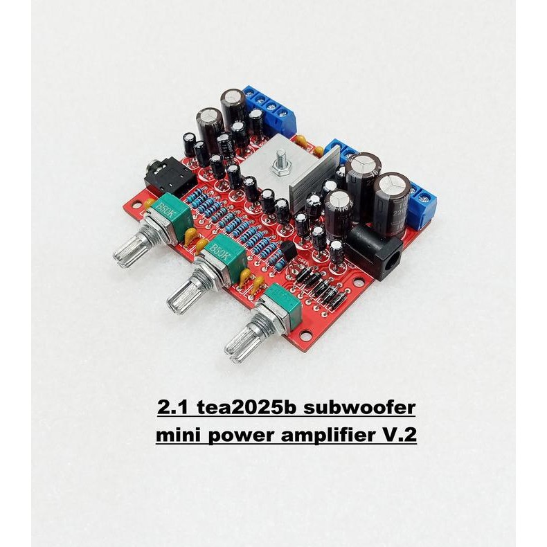 PREMIUM Modul 2.1 TEA2025b Mini Power Amplifier V.2