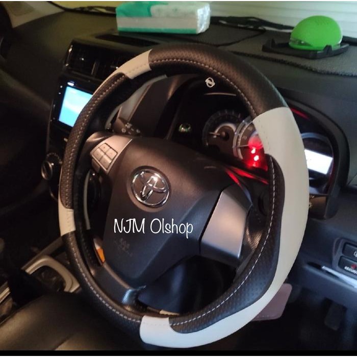 PREMIUM Sarung stir mobil calya / cover stir mobil sigra asli MBTech