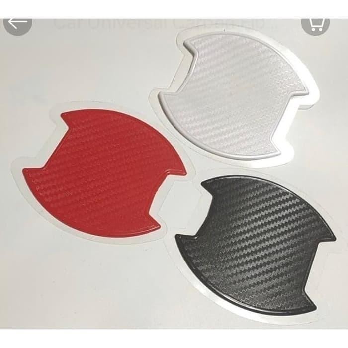 PREMIUM Door Handle Protector Outer Pelindung Pintu Carbon Mobil MG HS