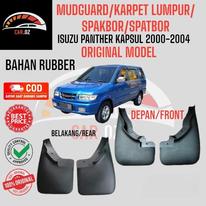 PREMIUM Mudguard/Karpet Lumpur/Spakbor/Spatbor Mobil Isuzu Panther Kapsul 2000-2004 Original Model