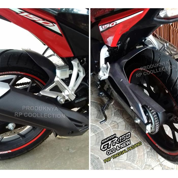 PREMIUM Spakbor Kolong Supra GTR 150 - Hugger Mudguard Aksesoris Monoshock
