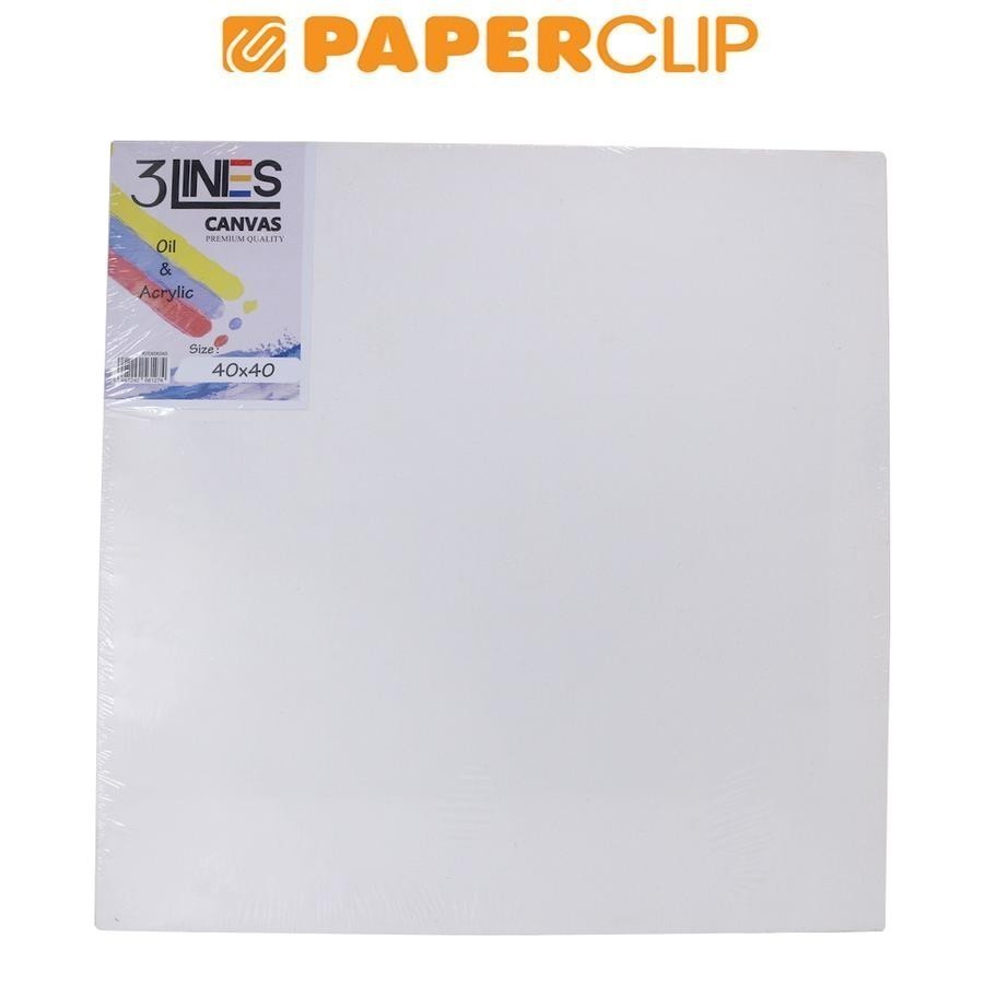 

LINDU CANVAS 3LINES 40X40 CM