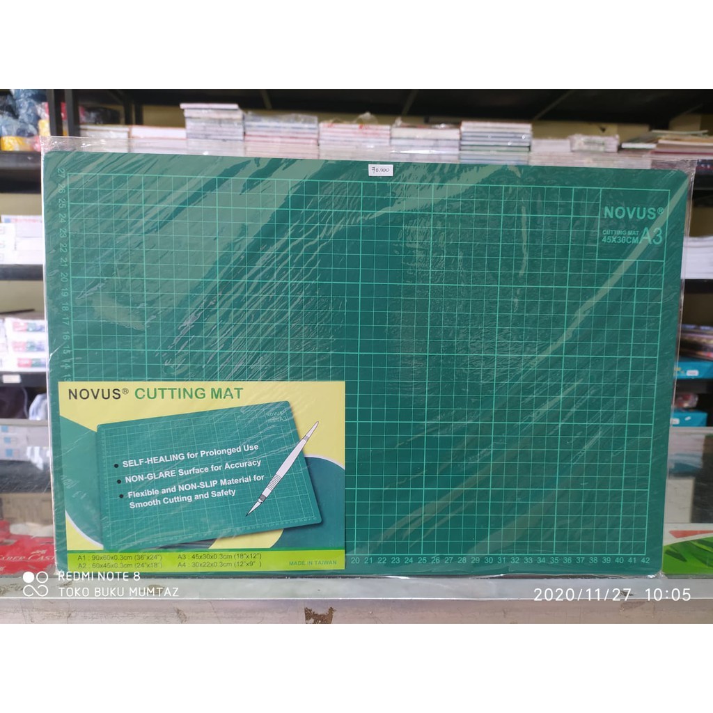 

A3 V-TEC/NOVUS CUTTING MAT ALAS POTONG