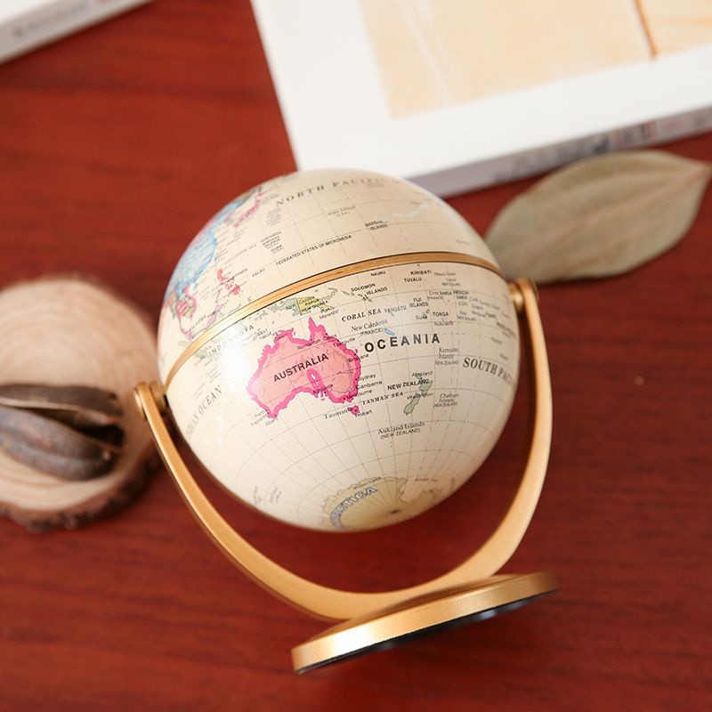 

GLOBE PAJANGAN MINIATUR BOLA DUNIA ATLAS ORNAMEN DEKORASI UKURAN KECIL DIAMETER 10,6 CM