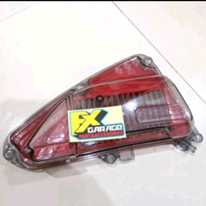 LANGSUNG ORDER Cover Filter Smoke Transparan & Filter scoopy, beat, genio