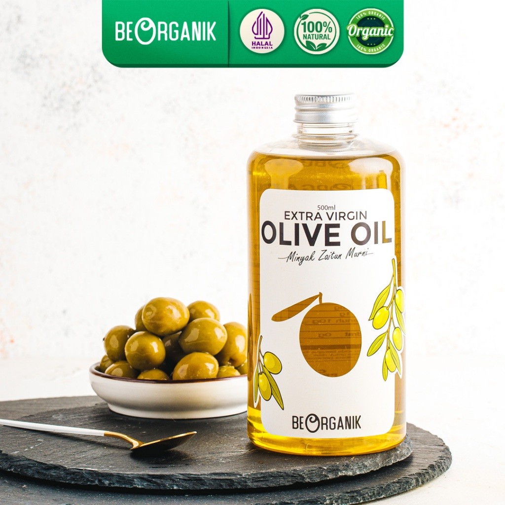 

Extra Virgin Olive Oil 500ml - Minyak Zaitun Murni Beorganik