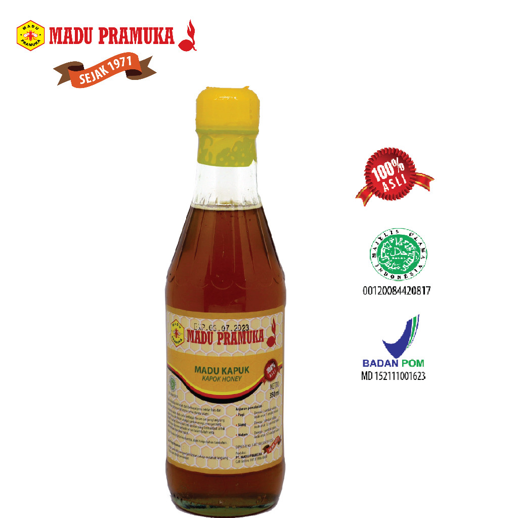 

Madu Pramuka Kapuk 350 ml