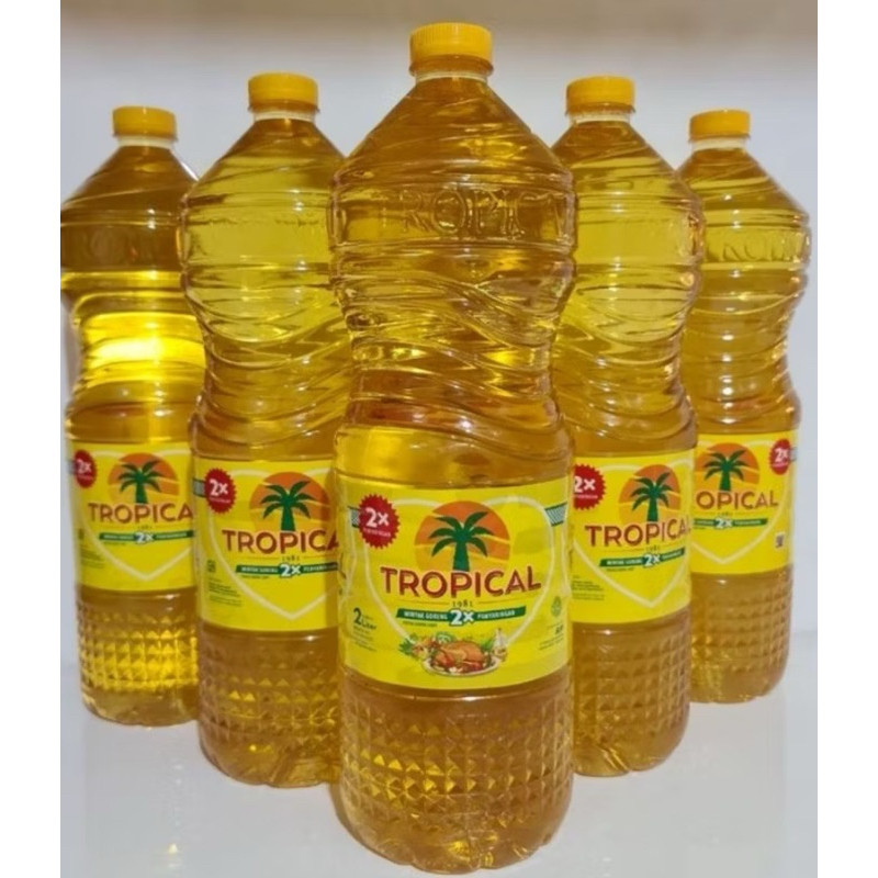 

(Sameday/Instant) Satu pack, Minyak Tropical 1liter 12 botol Dan 2liter 6 botol