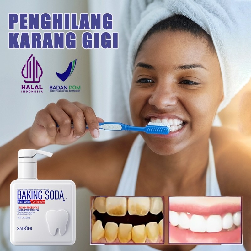 Odol pemutih gigi dan karang gigi penghilang karang gigi membandel pembersih karang gigi Pasta gigi