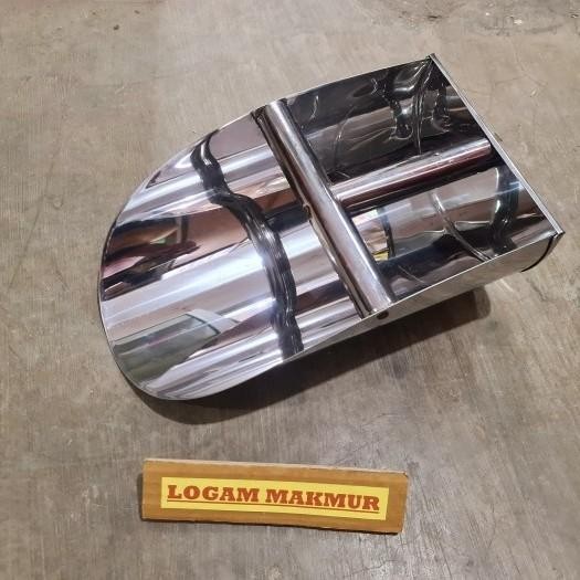

[Flash Sale] Serok Stainless Jumbo - Sendok Sekop Semen Beras Jagung Kedelai Tepung Kopi Kristal Es