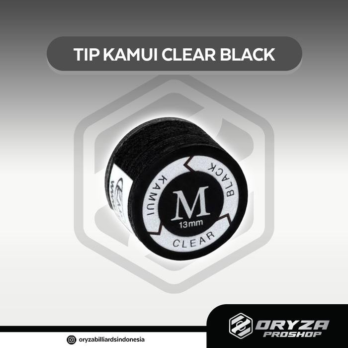 Cue Tip Kamui Clear Black
