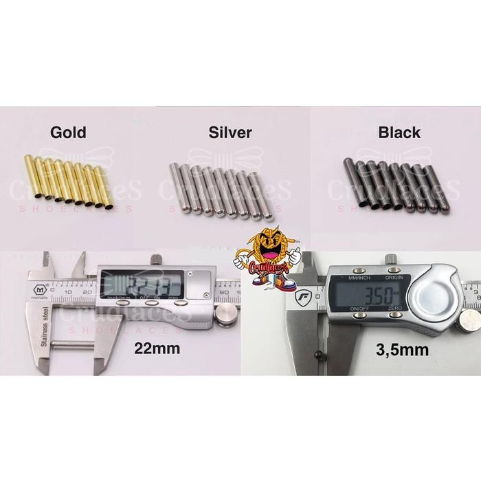 HOT SALE TALI SEPATU BULAT COKLAT MUDA POLYESTER UJUNG AGLETS METAL CRUDLACES GHY