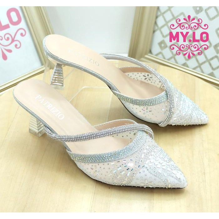 BEST SELLER SANDAL PESTA WANITA HEELS WEDDING PEREMPUAN SELOP KEBAYA PENGANTIN SENDAL NIKAH LAMARAN