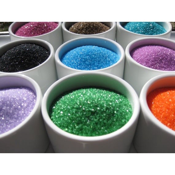 

100G GOLD SILVER RED BLUE PINK BLACK GREEN RAINBOW PELANGI SHINE GLITTER COTTON CANDY SPRINKLES