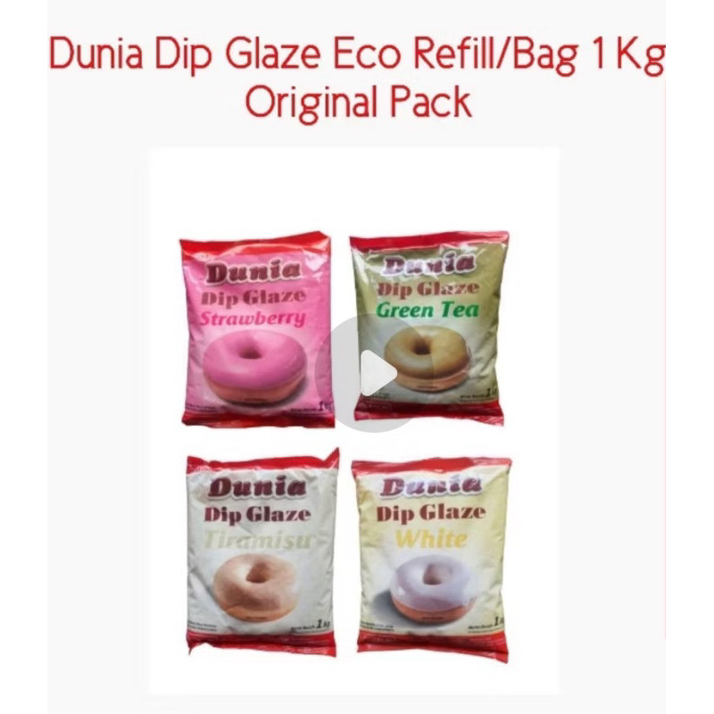 

Dunia Dip Glaze Eco Bag 1KG (VERSI BANTAL) ALL VARIANT
