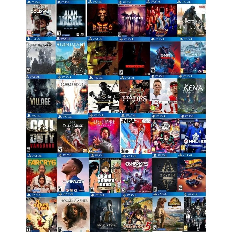 ISI GAME PS4 HEN PAKETAN 1TB