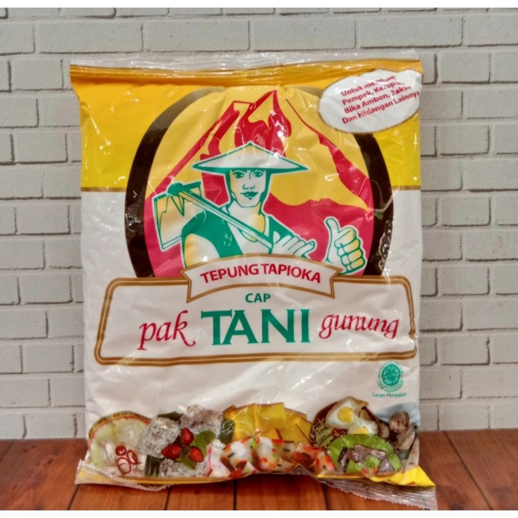 

Sagu Pak Tani Gunung / Tepung Tapioka Tani Rose Brand 500gr