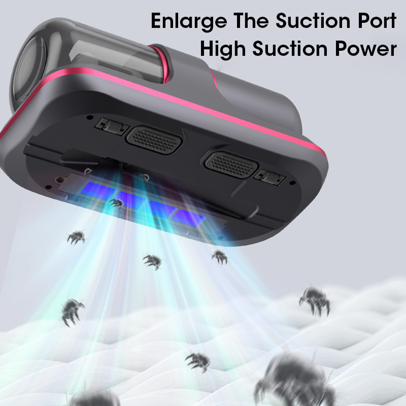 Penyedot Debu Anti Tungau untuk Menghilangkan Tungau Pembersih Vakum Yang Dapat Diisi Ulang Penghila
