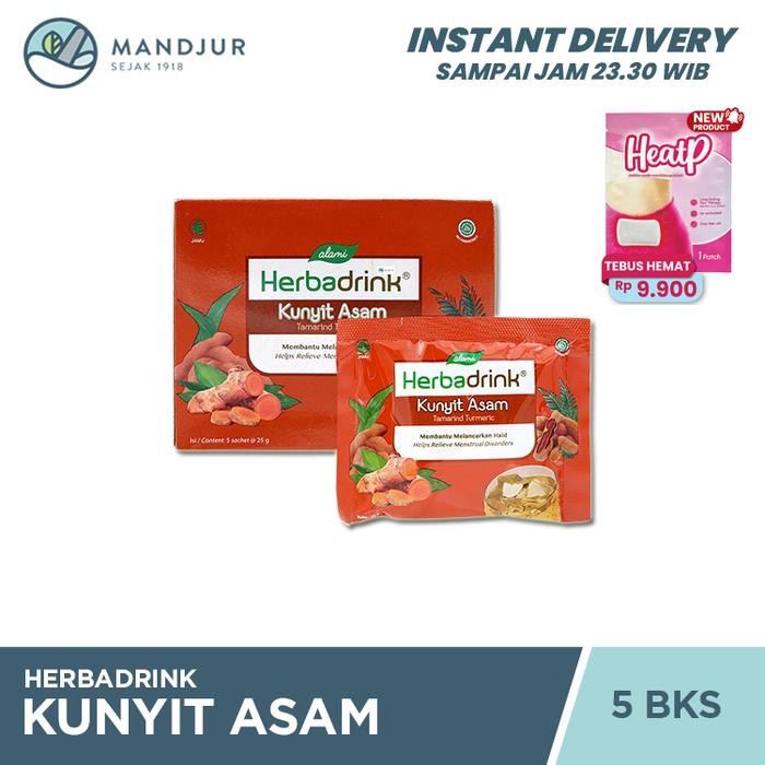 

Terlaris Herbadrink Kunyit Asam - Minuman Serbuk Lancar Haid