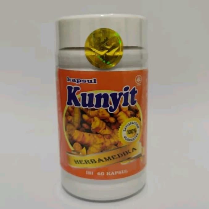 

Terlaris Kapsul Kunyit Isi 60
