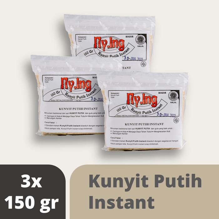 

Terlaris Jamu Ny. Ing Kunyit Putih Instan (Paket 3Pcs)