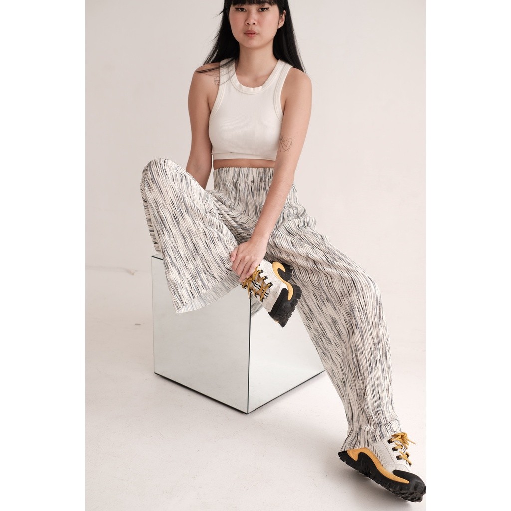 Pola Mewah Cwj Galaxy Pants / Celana Panjang Wanita / Celana Plisket / Celana Kulot / Celana