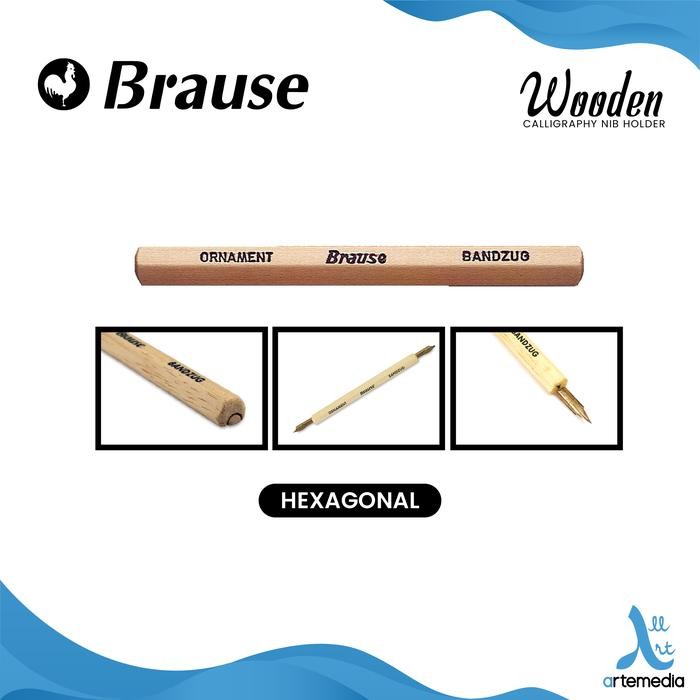 

Uta - Pena Kayu Kaligrafi Brause Nib Holder Dip Pen Calligraphy Writing